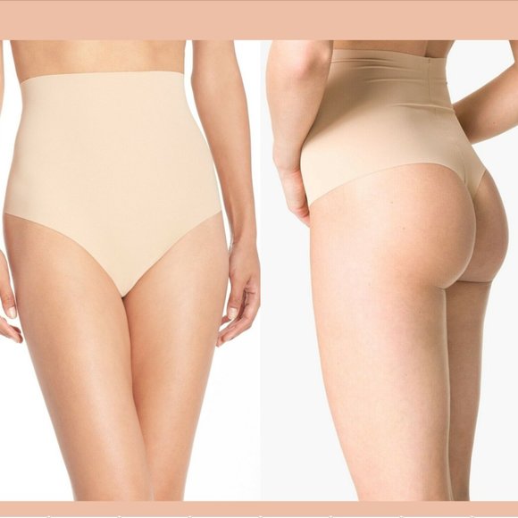 NEW $38 Commando‎ [ Small ] Control Top Thong in True Nude #5258 - Picture 1 of 11